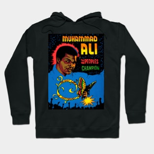 Rare Vintage poster of Ali circa 1974 Hoodie